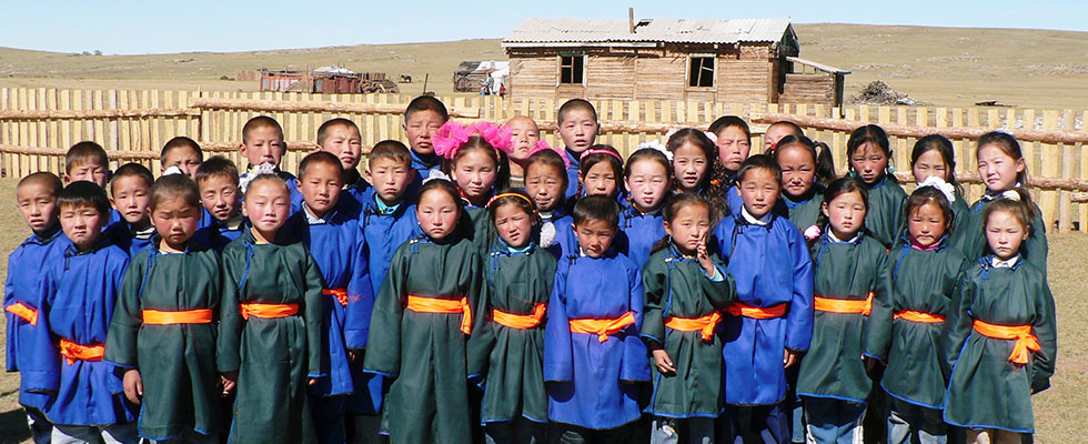 mongol-children